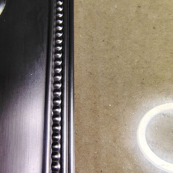 Metal Picture Frame 5x7 Ornate Silver Tone Vintage Style Brushed Finish Elegant - Picture 8 of 13